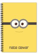 Minion Face Notebook