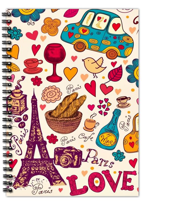 Love Paris Personal Diary