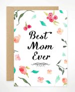 Best Mom Ever Greeting Card - Image 2