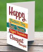 Best Therapist Greeting Card