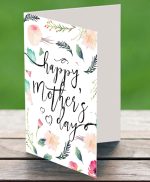 Happy Mother's Day Customized Greeting Card