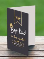 Best Dad In The World Greeting Card