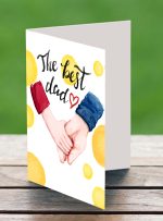 The Best Dad Greeting Card