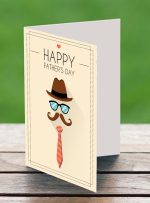 Retro Father's Day Greeting Card