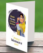 Macho Woman Greeting Card