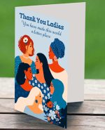 Thank You Ladies Greeting Card