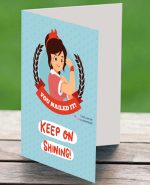 Girl Power Greeting Card