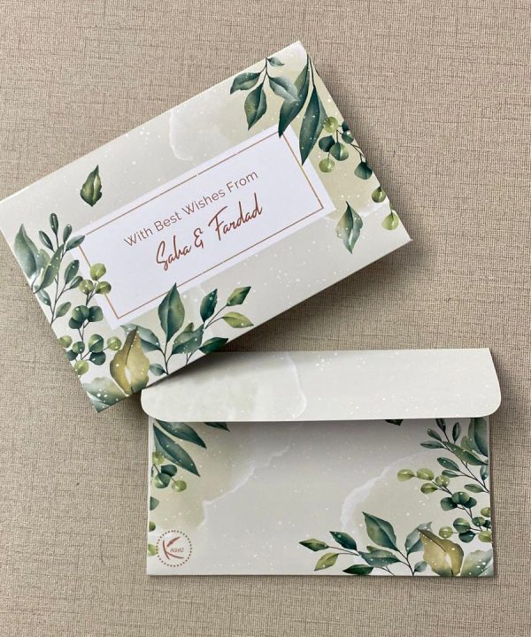 Green Leaves Envelope
