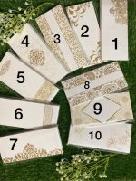 Golden White Envelopes - Pack of 10 - Image 2