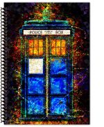 Doctor Who Police Box Notebook