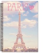 Eiffel Glow Notebook