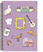 Friends Purple Notebook