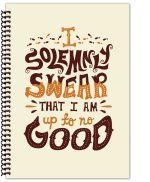 Harry Potter Solemnly Swear Notebook