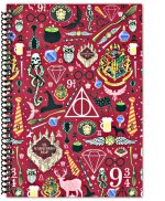Harry Potter Red Notebook