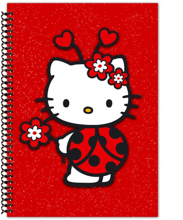 Hello Kitty Red Notebook