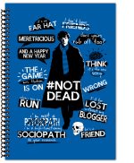 Sherlock Quotes Notebook