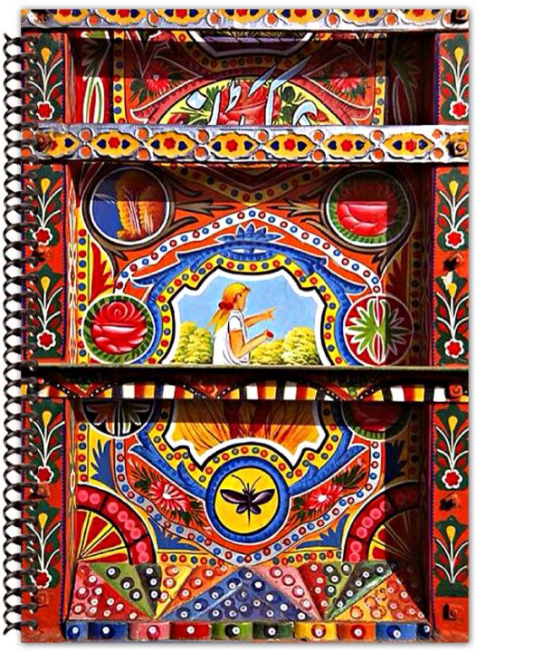 Truck Art 3D Notebook