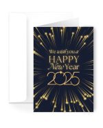 Happy New Year 2025 Card