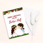 Better Half Christmas Greeting Card - Image 2