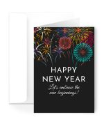Let's Embrace New Year Card