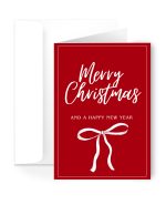 Merry Christmas & New Year Greeting Card